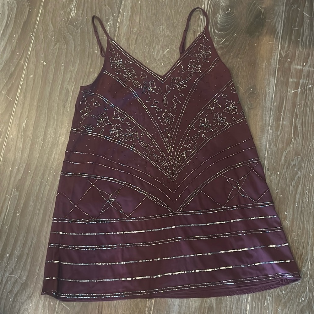 beaded free people dress